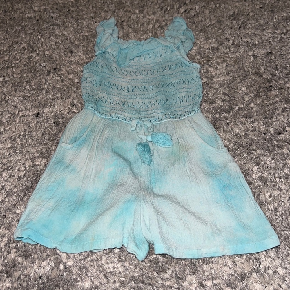 Teal Romper